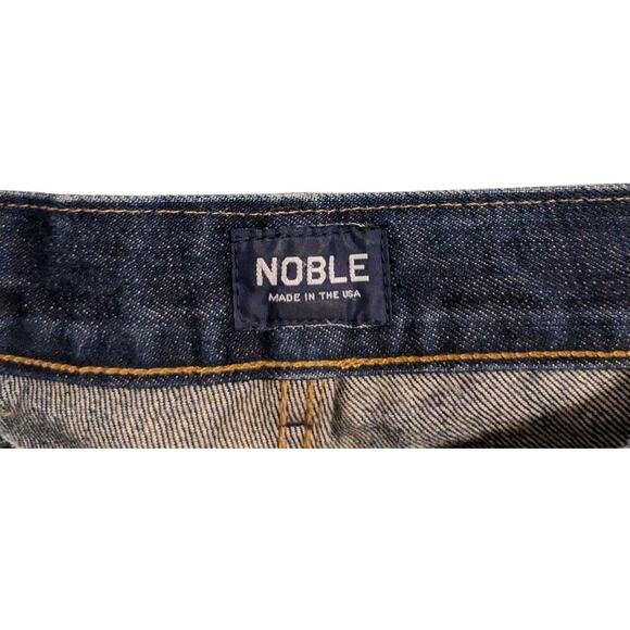 Noble Jeans Men's 32 Blue Selvedge Made in USA Button Fly - Picture 4 of 14